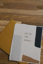 Joy To the World Painted Card