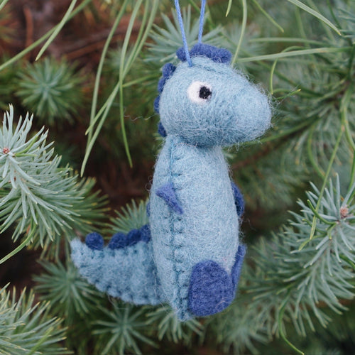 Felt T-Rex Ornament*