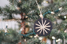 Terracotta Snowflake Ornament
