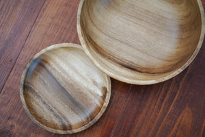 Acacia Wood Pasta Bowl