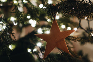 Paper Bead Star Ornament