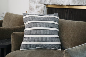 Peruvian Wool Striped Pillow Cover