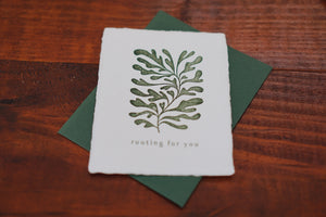 Rooting for You Card