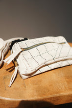Kantha Ivory Crossbody Belt Bag