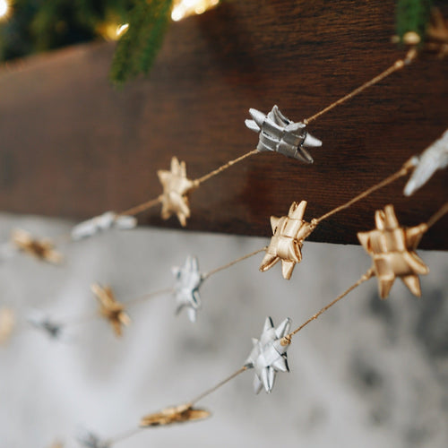 Sparkle Palm Star Garland