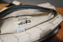 Kantha Ivory Crossbody Belt Bag