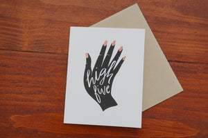 High Five Card