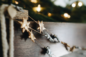 Sparkle Palm Star Garland