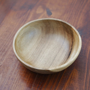 Acacia Wood Pasta Bowl