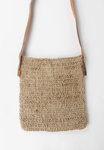 Crochet Jute Satchel