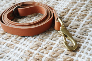 Chyen Leather Dog Leash