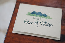 Force of Nature Card