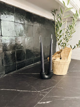 Black U-Shaped Candle Holder