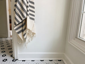 The Classic Striped Woven Towel