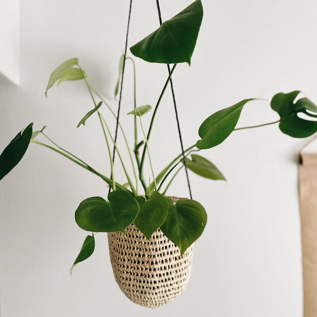 Open Weave Hanging Basket