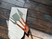 Copper Cheese Knife Set