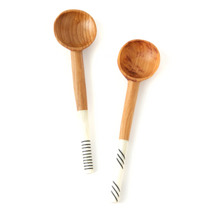 Wild Olive Wood Sugar Spoon